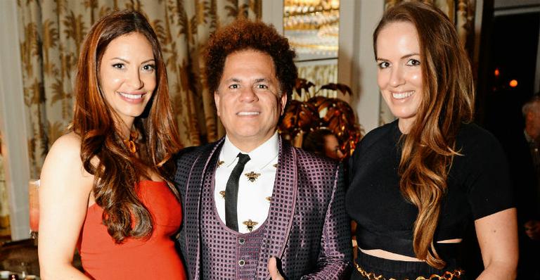 Romero Britto prestigia aniversário de amigo em Miami