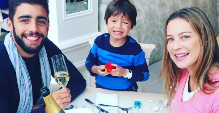 Em Nova York, Luana Piovani comemora a união de sua família: “Que sorte a nossa estarmos juntos”