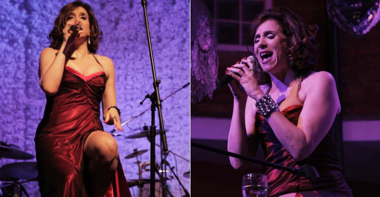 Marisa Orth rouba a cena durante apresentação em São Paulo