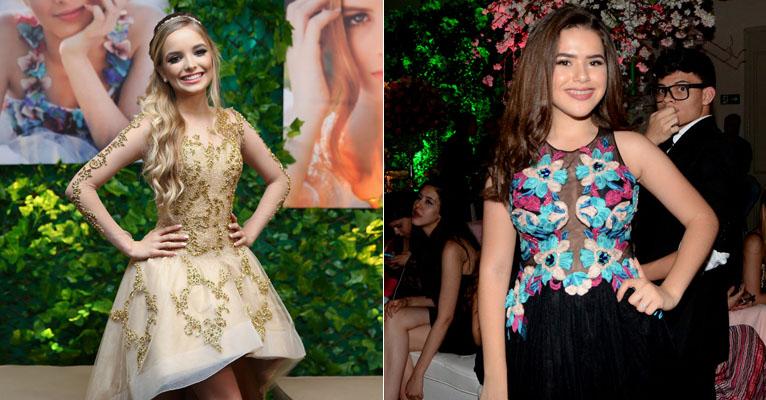 Giovanna Chaves, de ‘Cúmplices de um Resgate’, completa 15 anos em festa ao lado de Maisa Silva