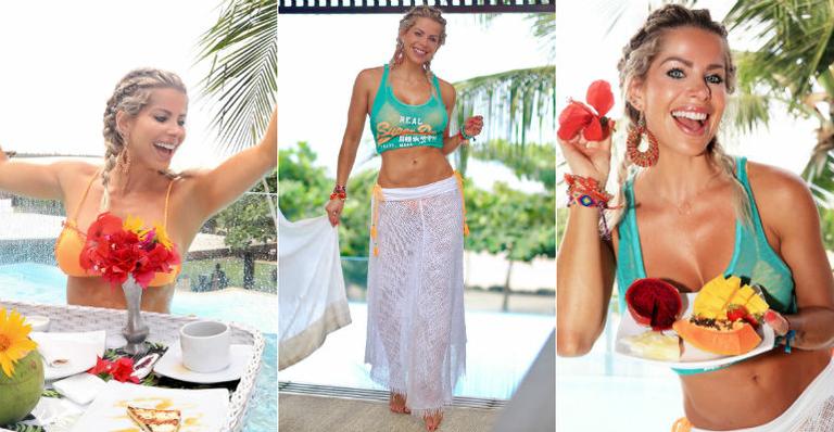 Karina Bacchi curte relax em Jericoacoara: “Paraíso”