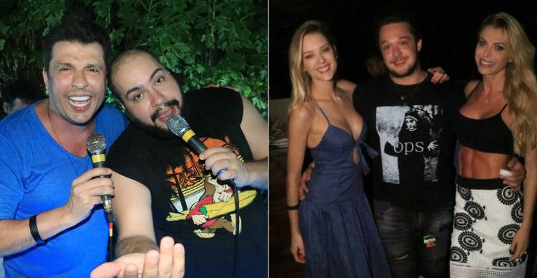 Tiago Abravanel faz pocket show em Jericoacoara