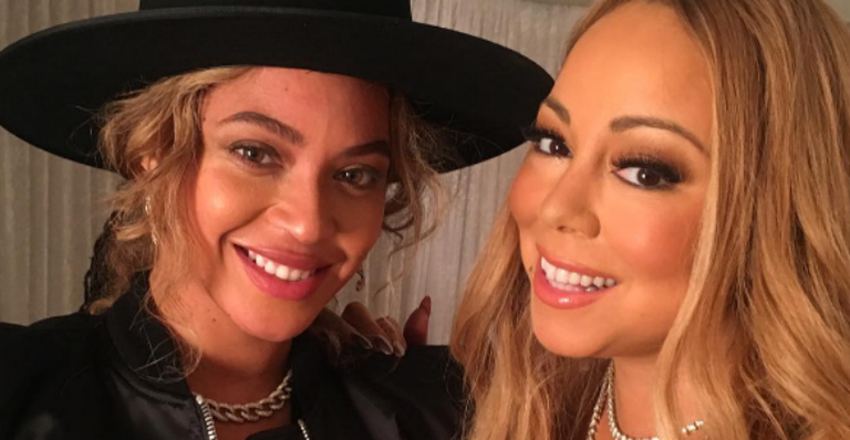 Encontro de divas! Beyoncé prestigia show de Mariah Carey em Nova York