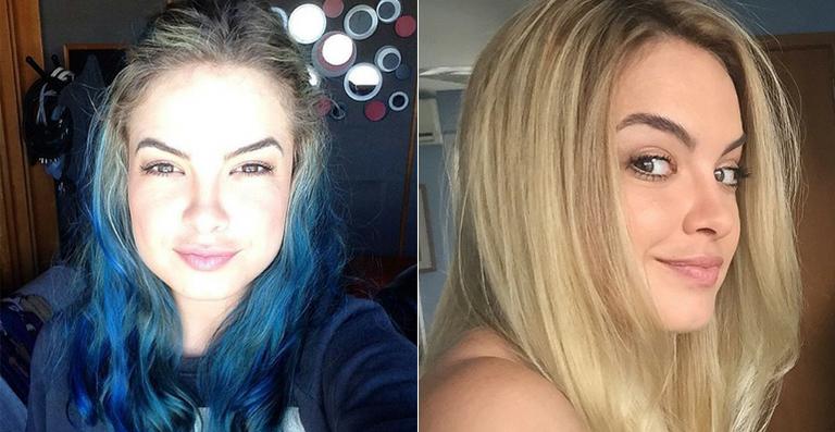 Lua Blanco dá adeus ao cabelo azul e volta aos fios loiros