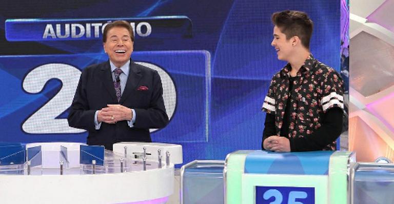 João Guilherme parabeniza Silvio Santos: “Patrão mais legal”