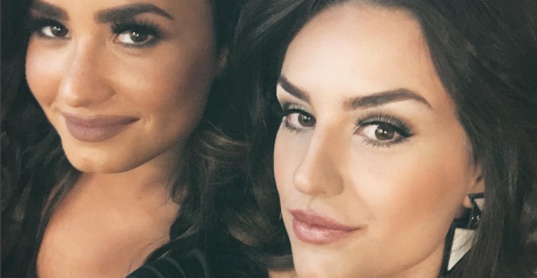 Kéfera se encontra com Demi Lovato: “Momento que eu tanto sonhei”