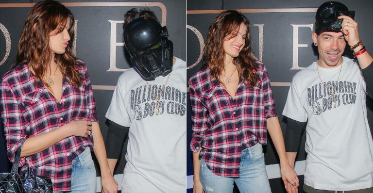 Isabeli Fontana e Di Ferrero se divertem na pré-estreia de “Rogue One: Uma História Star Wars”