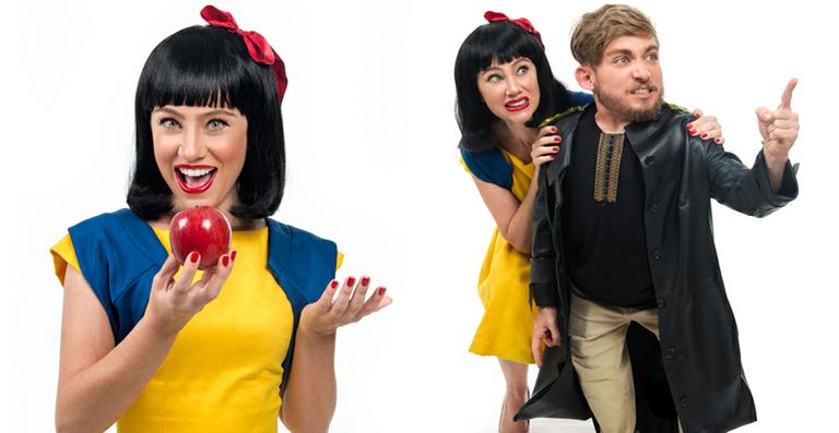 Juliana Baroni se prepara para viver Branca de Neve em sua primeira peça infantil
