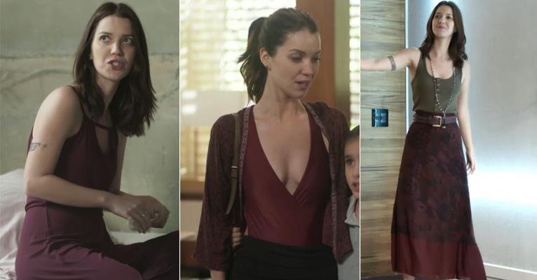 Rock Story: Marsala é a cor favorita de Julia (Nathalia Dill); saiba como combinar looks