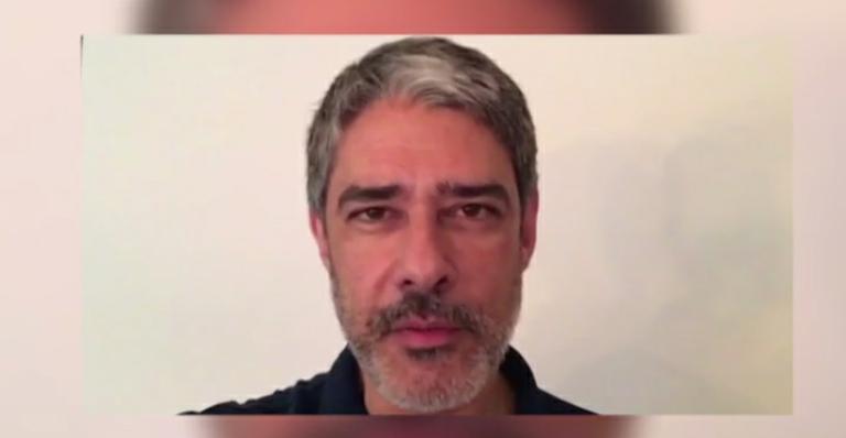 Após a morte do pai, William Bonner não vai ao Melhores do Ano, mas manda recado aos fãs