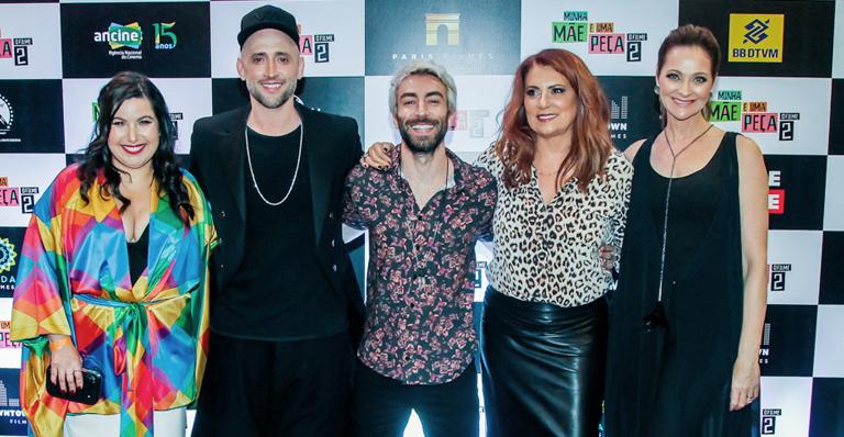 Elenco comemora estreia de ‘Minha Mãe é uma Peça 2’