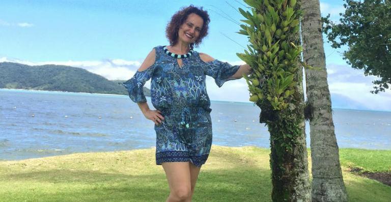 Faa Morena: apresentadora curte férias em Florianópolis