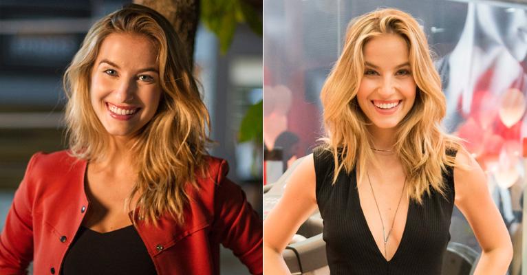 Barbara França, a vilã Barbara de Malhação, revela seus cuidados com os cabelos loiros no verão