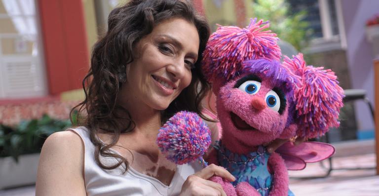 Maria Fernanda Cândido grava participação em ‘Sésamo’