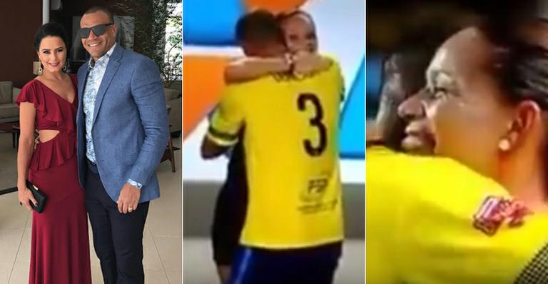 Luciele di Camargo manda recado para Denílson após partida de futebol: “Vai dormir na casinha do cachorro”