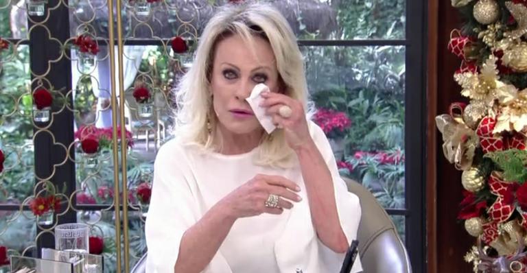 Ana Maria Braga não contém as lágrimas com história emocionante no ‘Mais Você’