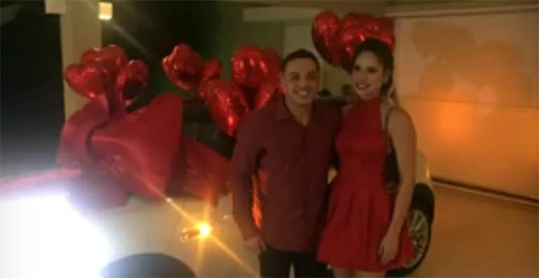 Wesley Safadão ganha carro de luxo de presente de Natal da esposa, Thyane Dantas