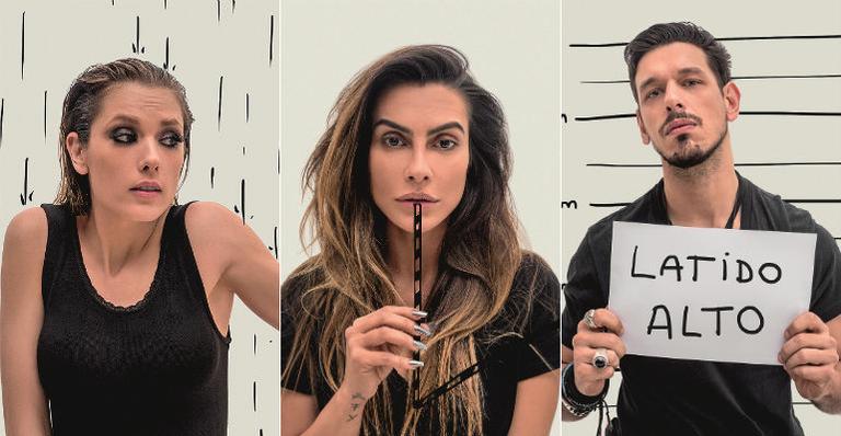Cleo, Gianne, João Vicente e Sheron: quarteto do bem