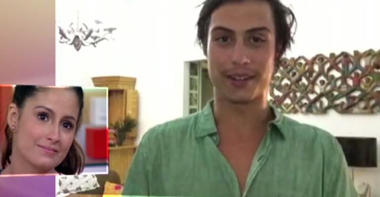 Francisco Vitti surpreende Amanda de Godói com declaração de amor no ‘Encontro’