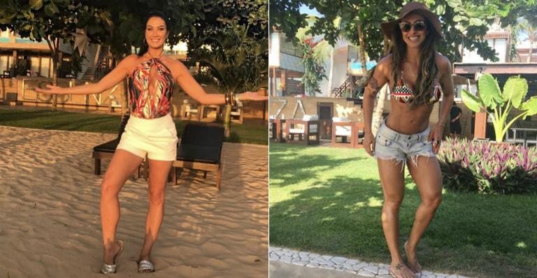 Estrelas curtem relax em Jericoacoara, no Ceará