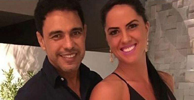 Graciele Lacerda posa com Zezé di Camargo e declara: “Somos protegidos”