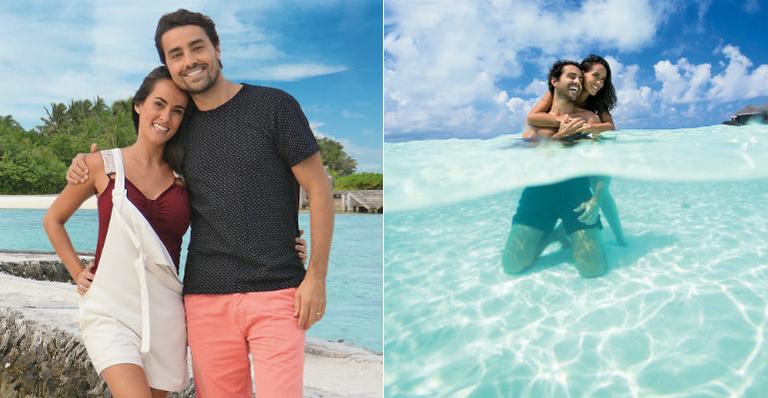 Ricardo Pereira e Francisca: lua de mel nas Maldivas