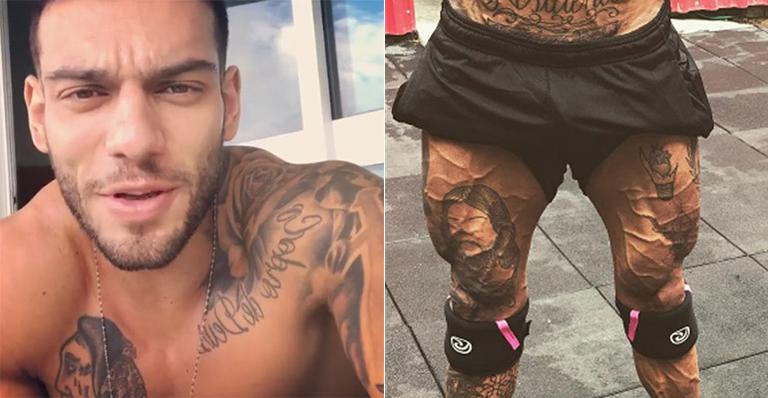 Lucas Lucco rebate críticas por pernas supermusculosas: ‘Deus que me deu’