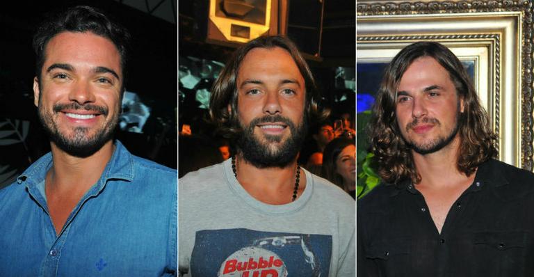 Sidney Sampaio, Kayky Brito e Daniel Erthal curtem festa em Florianópolis