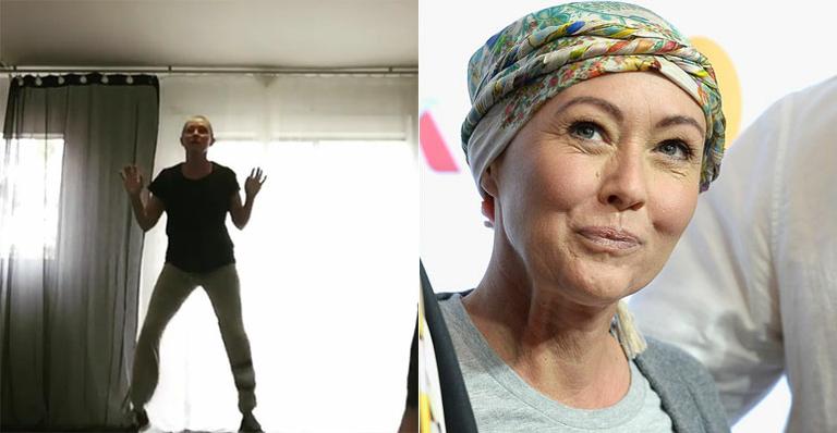Atriz de ‘Barrados no Baile’ aparece dançando após sessão de radioterapia