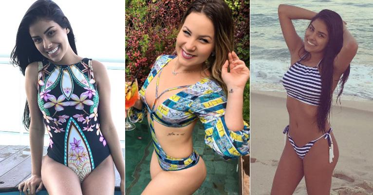 Confira os biquínis mais estilosos das ex- BBBs Munik Nunes e Cacau