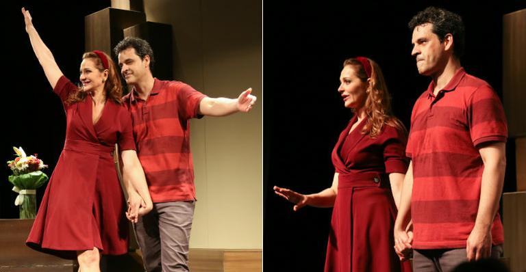 Alexandra Richter e Bruno Garcia estréiam espetáculo no Rio
