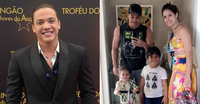 Wesley Safadão publica foto com os filhos e a mulher para celebrar volta ao trabalho
