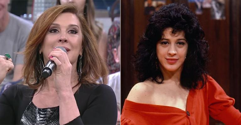 Claudia Raia revê o passado na TV e diz: “Aquele nariz não era meu”