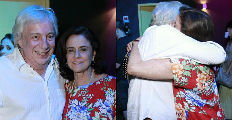 Marco Nanini e Marieta Severo se reencontram no Rio de Janeiro
