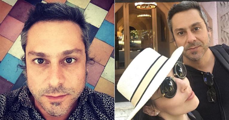 Alexandre Nero e a mulher, Karen Brusttolin, curtem férias românticas no Chile