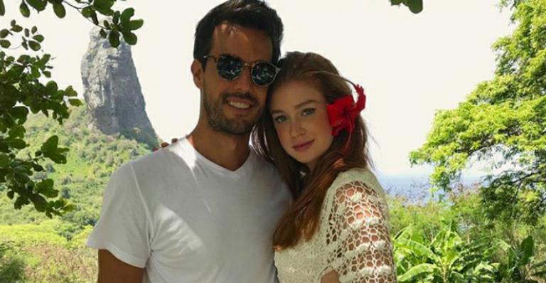 Marina Ruy Barbosa festeja um ano com Xandinho Negrão: “De janeiro a janeiro”