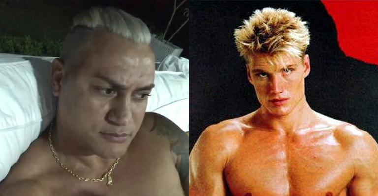 Popó Freitas muda de novo o visual e agora quer ser comparado com personagem de ‘Rocky’