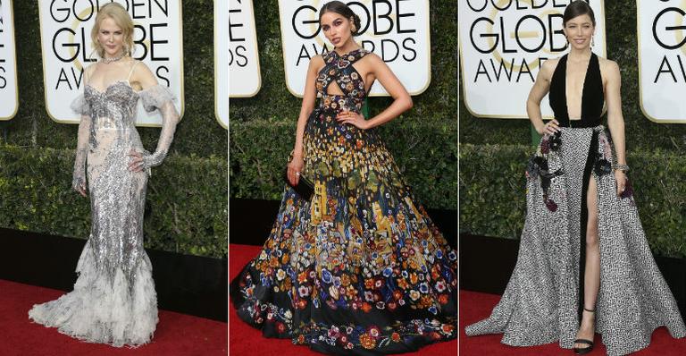 Globo de Ouro: Amarelo e brilho dão glamour a laúrea