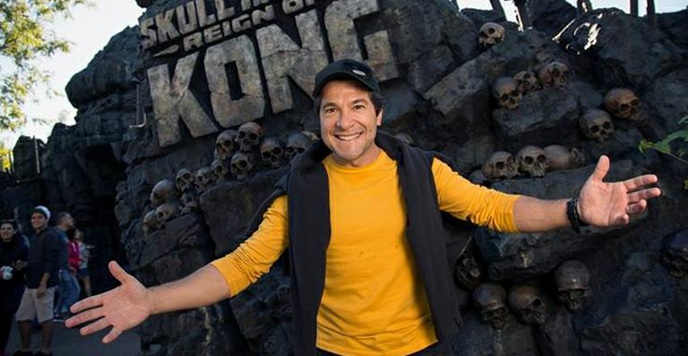 Cantor Daniel curte férias em Orlando