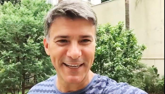 Leonardo Vieira: feliz com seu retorno aos palcos