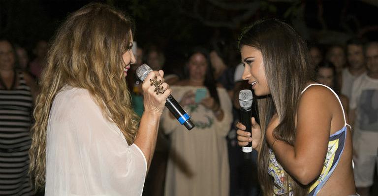 Elba Ramalho e Simone, da dupla com Simaria, fazem dueto em Trancoso