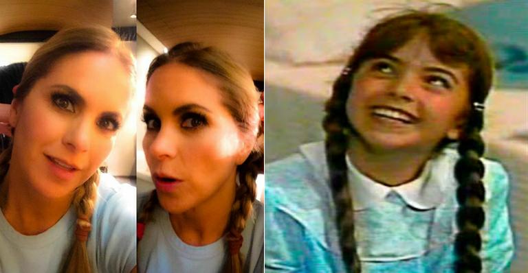 Lucero refaz penteado de Chispita e encanta fãs