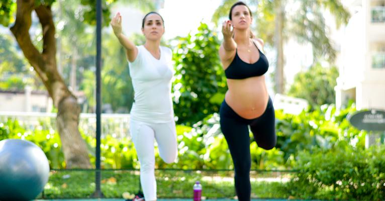 Grávidas devem fazer exercícios ao ar livre, mas prática exige muitos cuidados; saiba mais