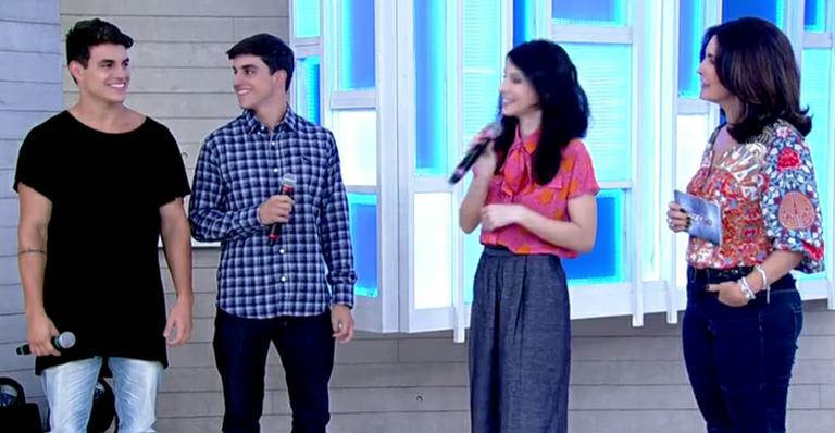 Gêmeos do ‘Big Brother Brasil 17’ já participaram do ‘Encontro’