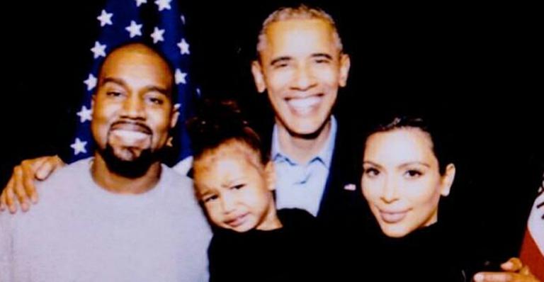 Kim Kardashian se despede da família Obama com fotos
