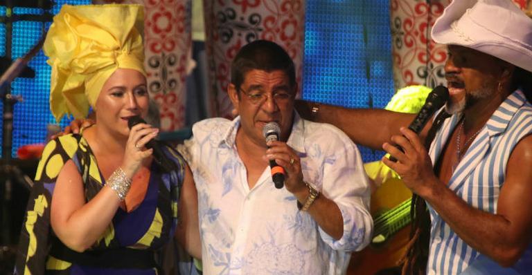 Carlinhos Brown faz show com a participação de Maria Rita e Zeca Pagodinho