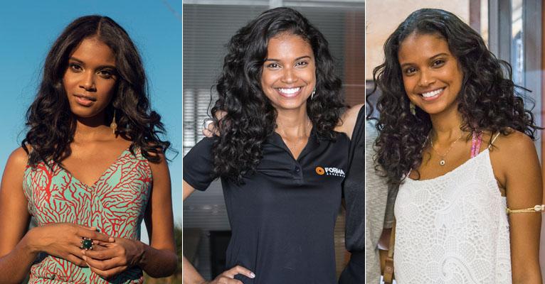 Aline Dias, protagonista de Malhação, fala sobre sua rotina de beleza e ensina como ter cachos perfeitos