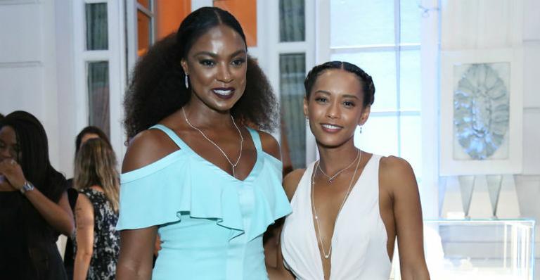 Cris Vianna e Taís Araújo participam de lançamento fashion no Rio