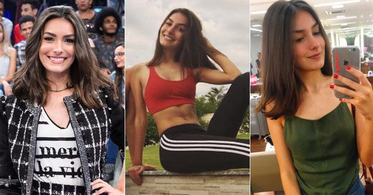 Marina Moschen revela como cuida dos cabelos e conta como mantém sua barriga sarada