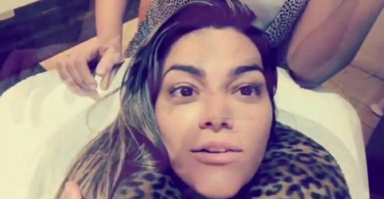 Kelly Key tem dia de beleza faltando poucas horas para o nascimento de Artur: “Quero que ele me veja linda”